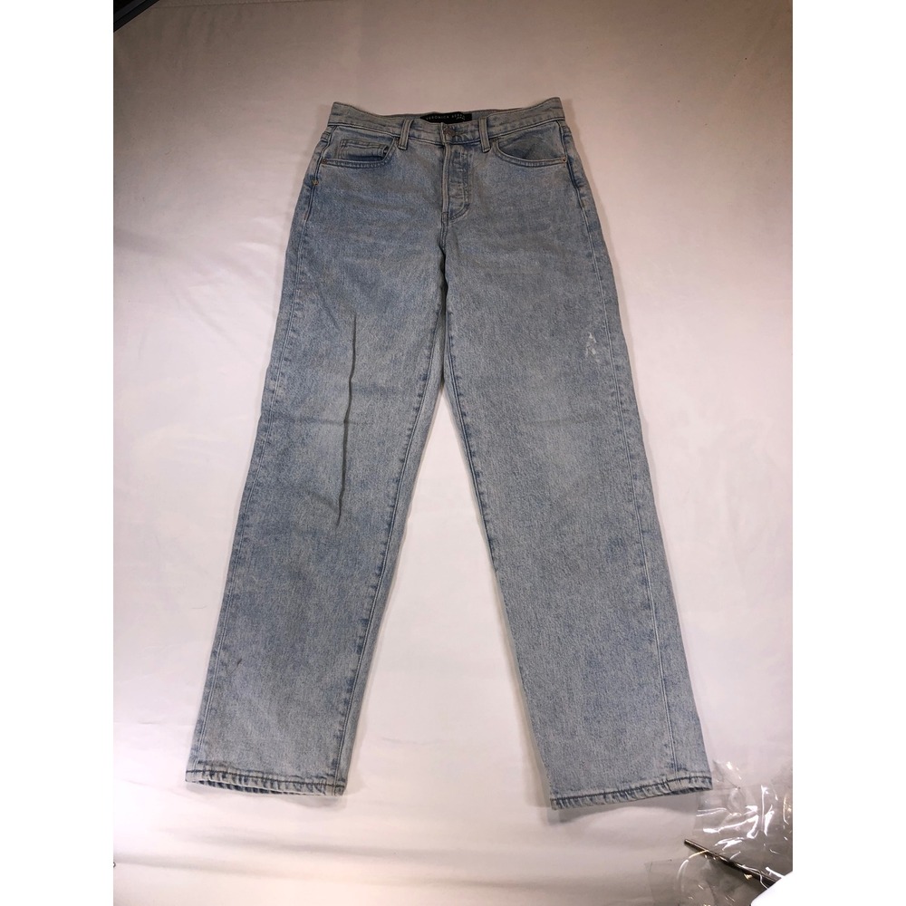 Veronica Beard Blake Classic Straight High Rise Jeans Light Wash Size 25